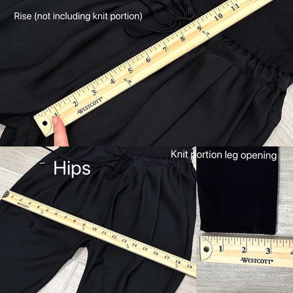 Tom Ford Pleated Drop Crotch Harem Pants in Black Women’s US Size 0 - Picture 12 of 16